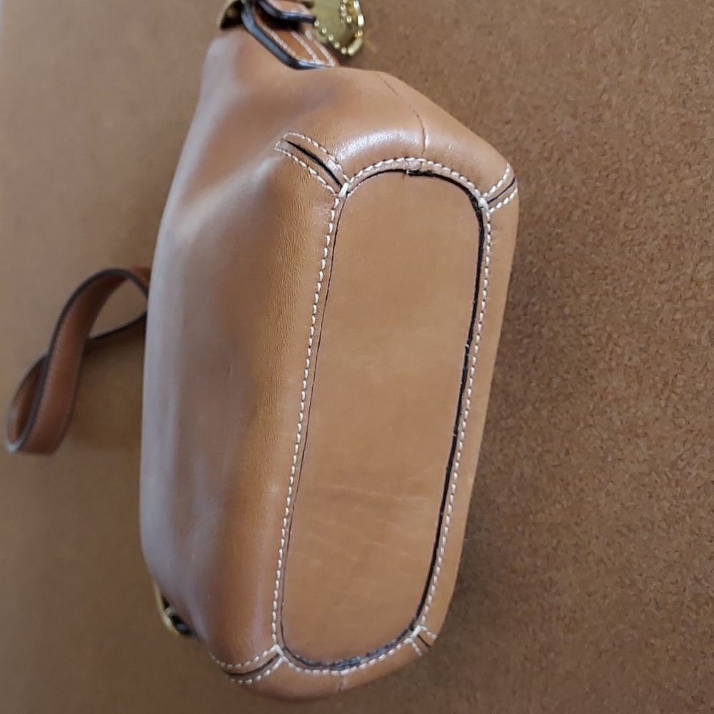 Coach Vintage Mini Leather Bag, EUC - Picture 3 of 12